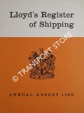 Annual Report 1962 by Lloyd's Register of Shipping